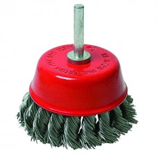 Perie circulara tip cupa cu toroane. tija pentru bormasina 75 mm